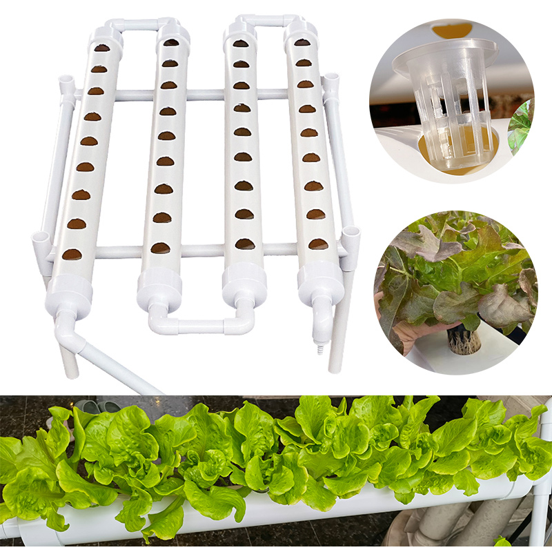 Hydroponic Nft Channel - Hidroponik tumbuh sistem kit 36 situs