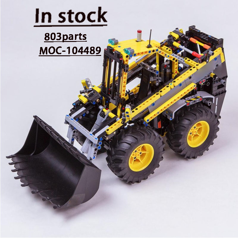 Urban Farming Agriculture - MOC-104489 Model Blok Bangunan Skid Steer