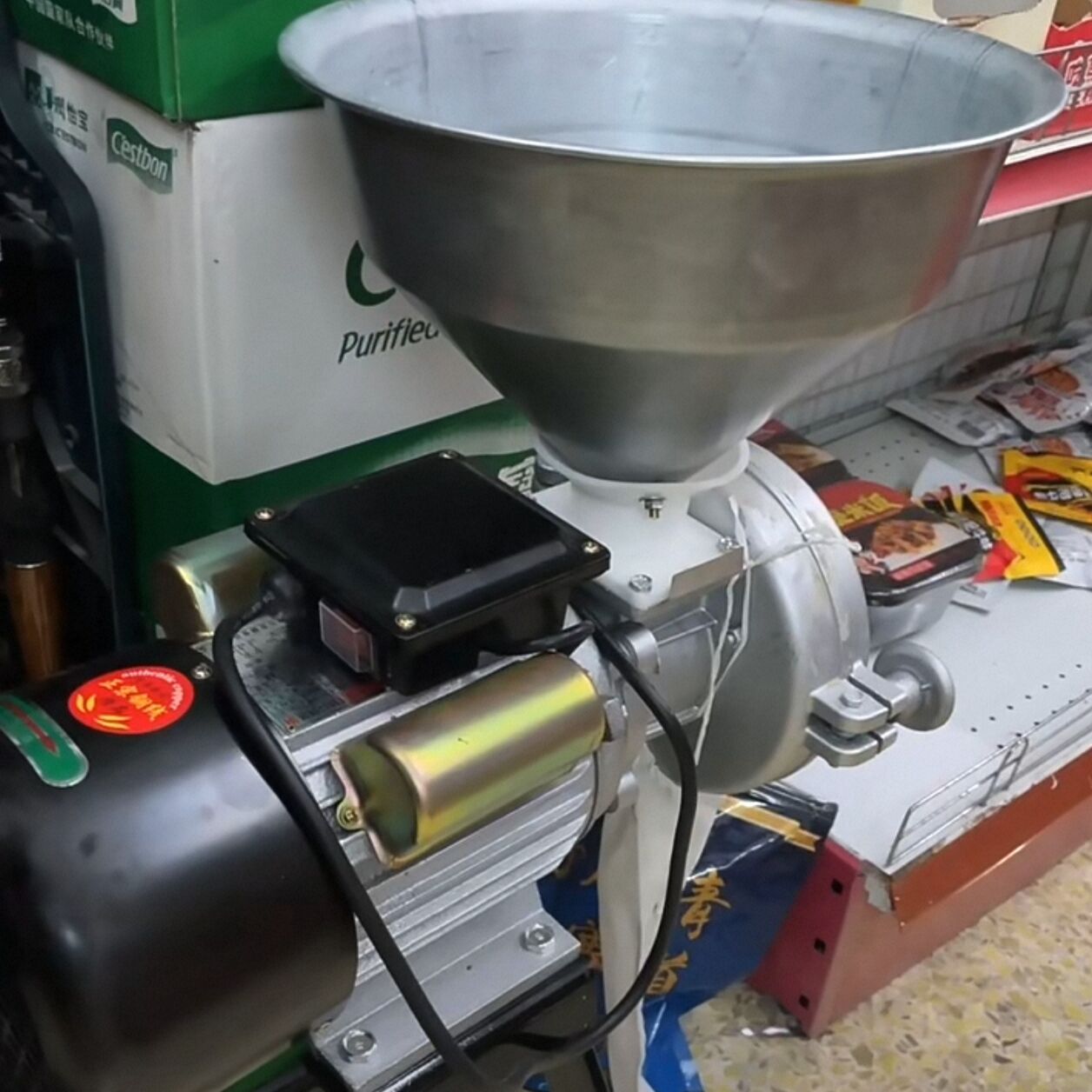 Grain Mill Grinder - Penggiling Gandum Listrik Penggiling Jagung Kacang