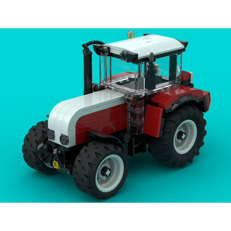 Urban Farming Agriculture - MOC-256353 Model Blok Bangunan Traktor Pertanian