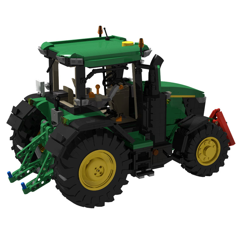 Urban Farming Agriculture - MOC-231420 Model Blok Bangunan Traktor Pertanian