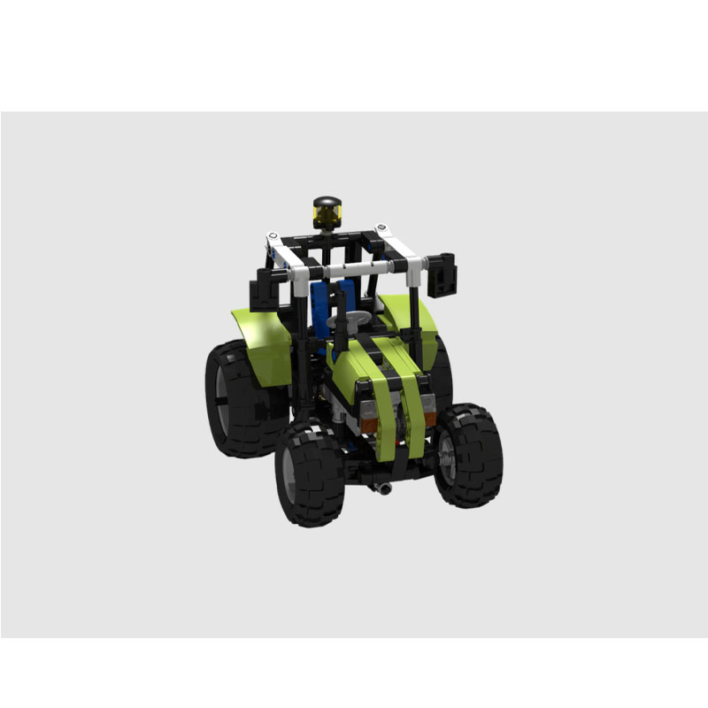 Urban Farming Agriculture - MOC-46194 Model Blok Bangunan Traktor Pertanian