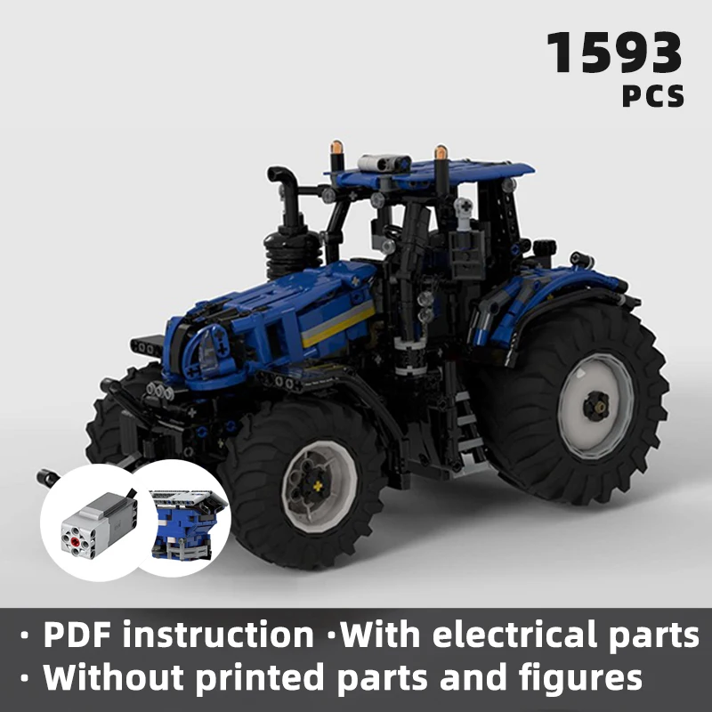 Agriculture Farming Vehicles - batu bata traktor pertanian T8 berkinerja