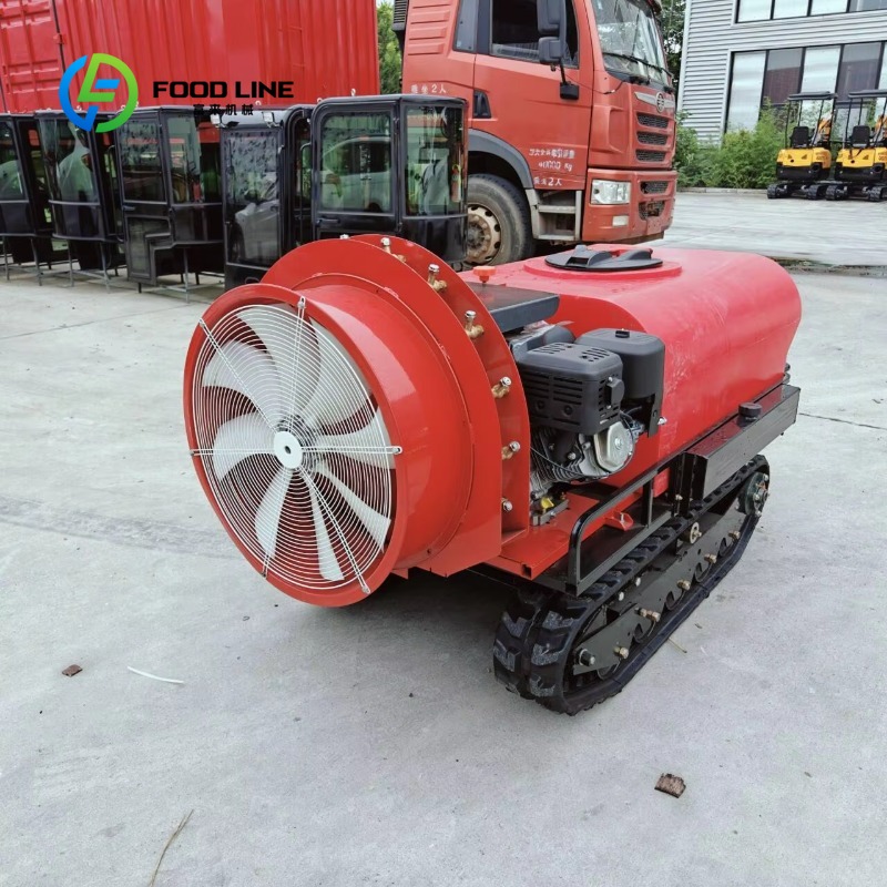 Agriculture Farming Robot - Robot Penyemprot Pertanian Beroda Rantai, Kendali