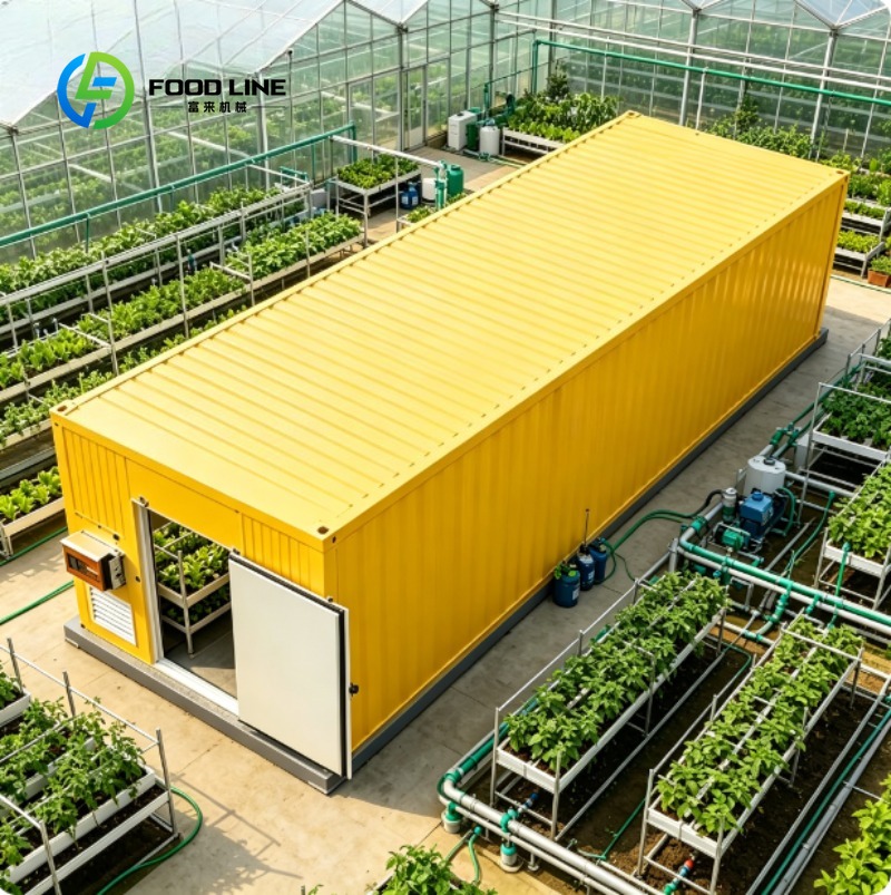 Agriculture Farming System - Sistem Penanaman Otomatis Kontainer Cerdas Modular