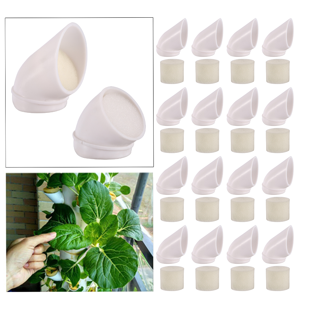 Hydroponic Nft Channel - 10 buah Pot hidroponik DIY untuk