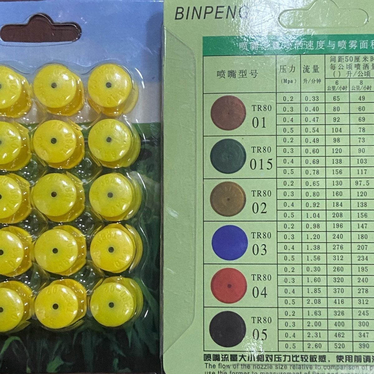 Agriculture Farming Degree - 5 Buah Nozel Penyemprot Plastik 80