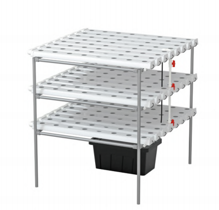 Sistem Hidroponik Vertikal MIN - Hydroponic Nft Channel ulasan dan harga