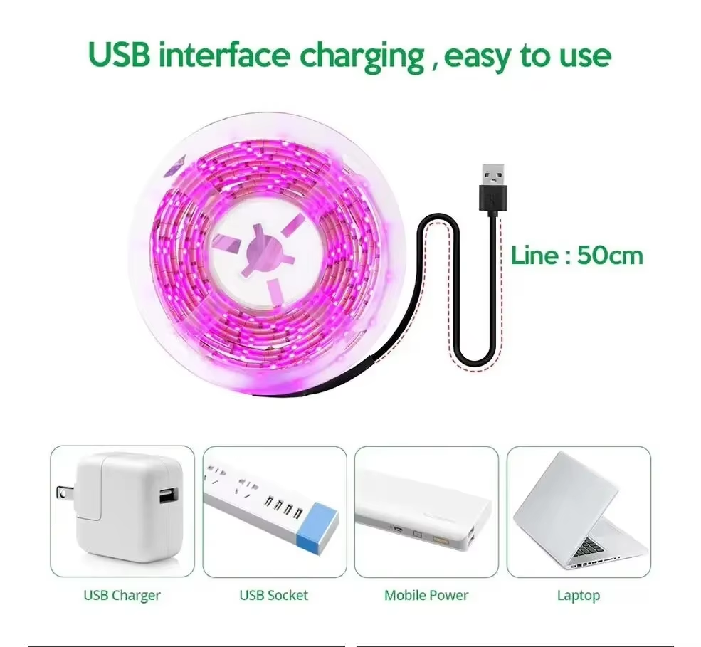 Lampu Tanaman LED USB DC 5V, L - Hydroponic Nft Channel ulasan dan harga