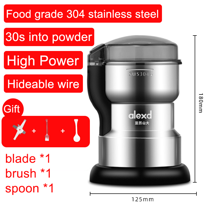 Penggiling Listrik Mini 300ml  - Grain Mill Grinder ulasan dan harga
