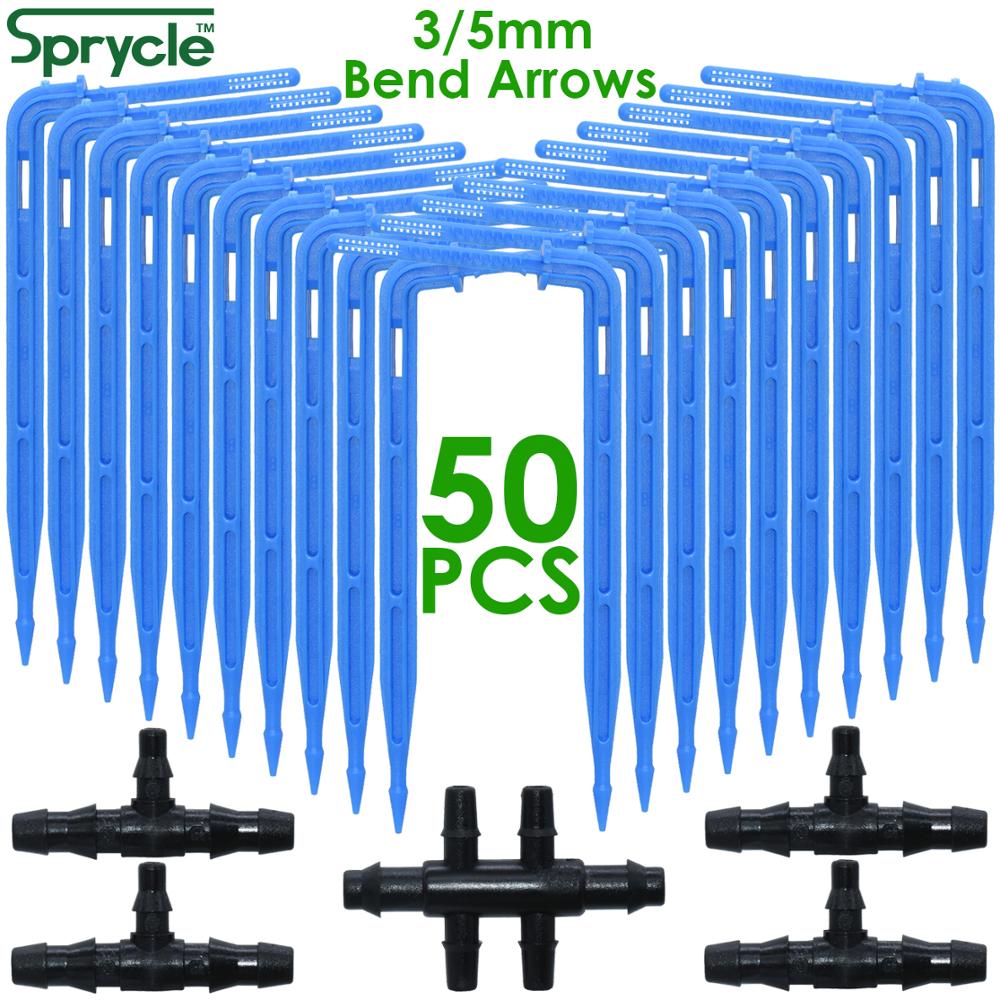 SPRYCLE 50X Bend Panah Dripper - Irrigation Drip Tape ulasan dan harga