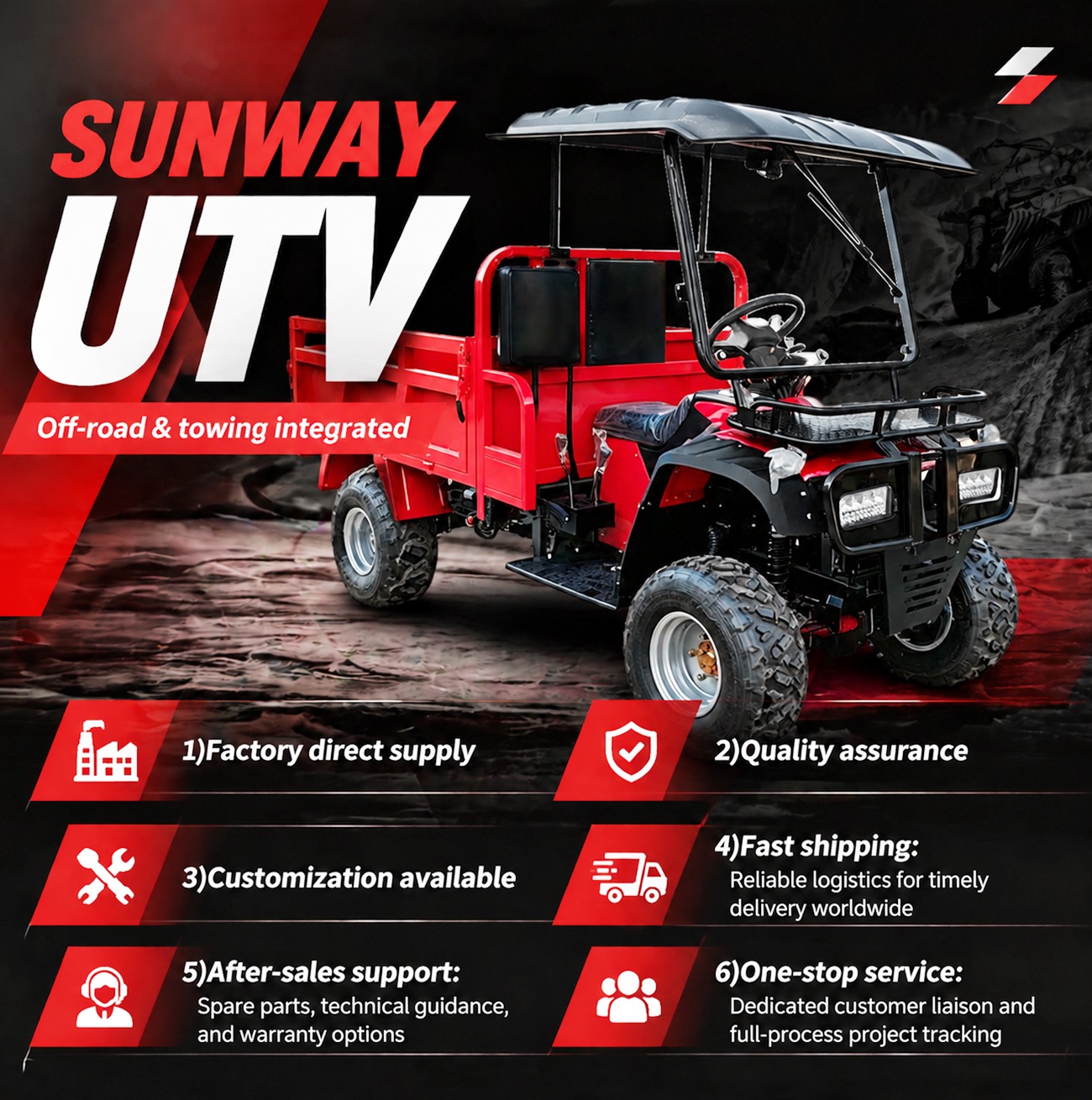 ATV Bertenaga - 2026 400CC ATV - Agriculture Farming Vehicles ulasan dan harga