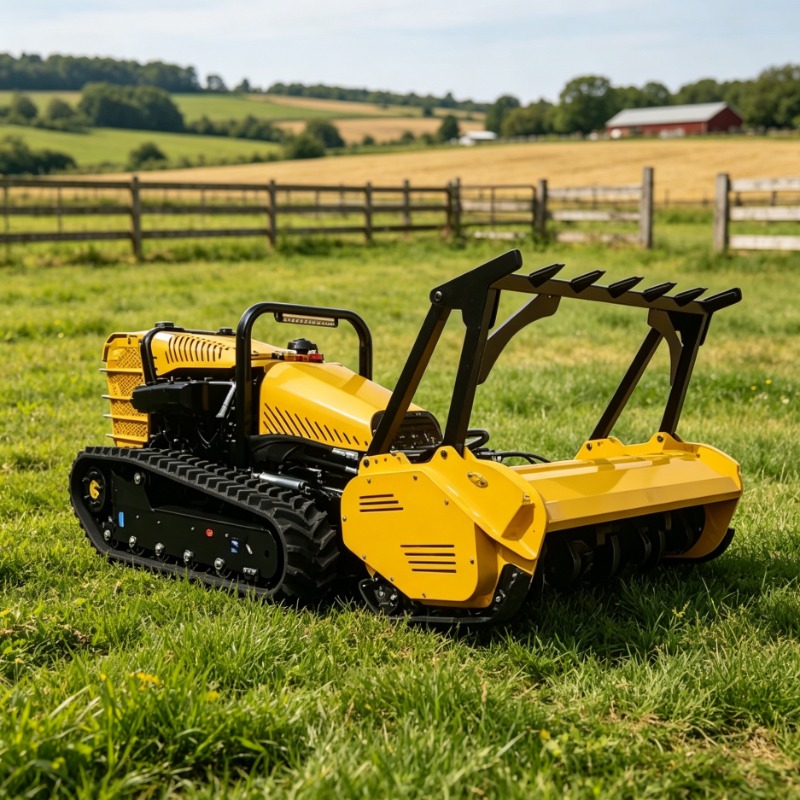 Robot Pemotong Rumput Otomatis - Agriculture Farming Robot ulasan dan harga