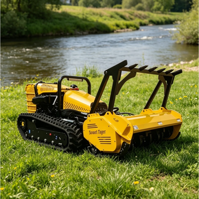 Robot Pemotong Rumput Otomatis - Agriculture Farming Robot ulasan dan harga