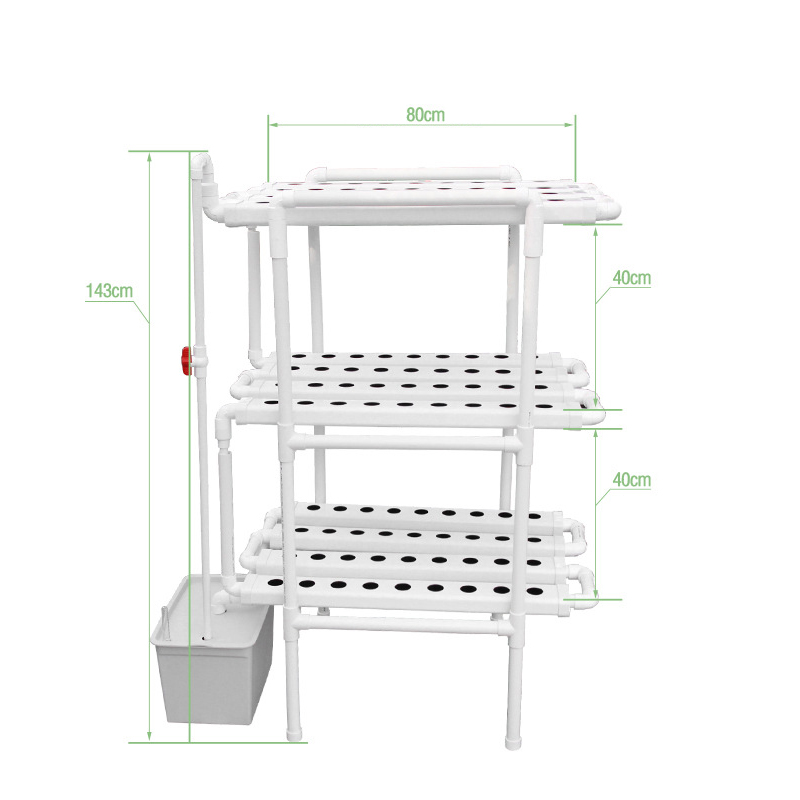 Sistem Hidroponik dengan 108 L - Hydroponic Nft Channel ulasan dan harga