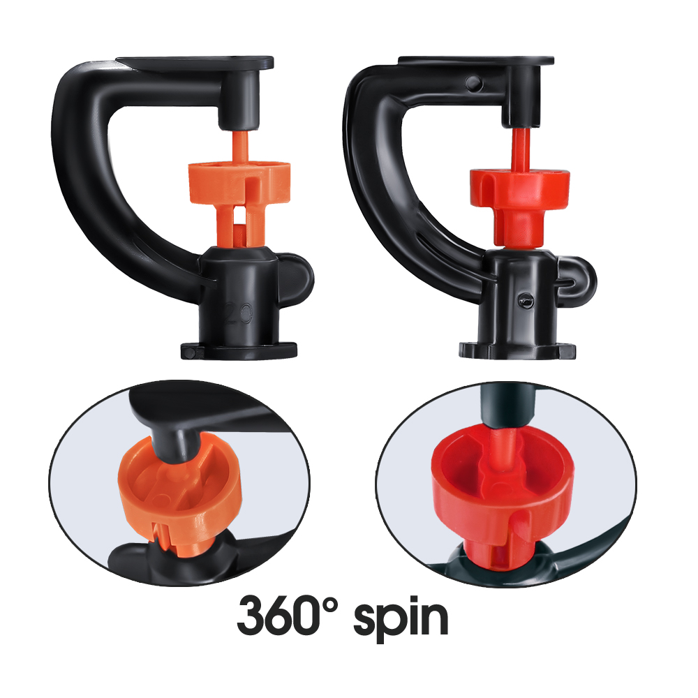 5 buah 360 derajat berputar mi - Irrigation Drip Tape ulasan dan harga