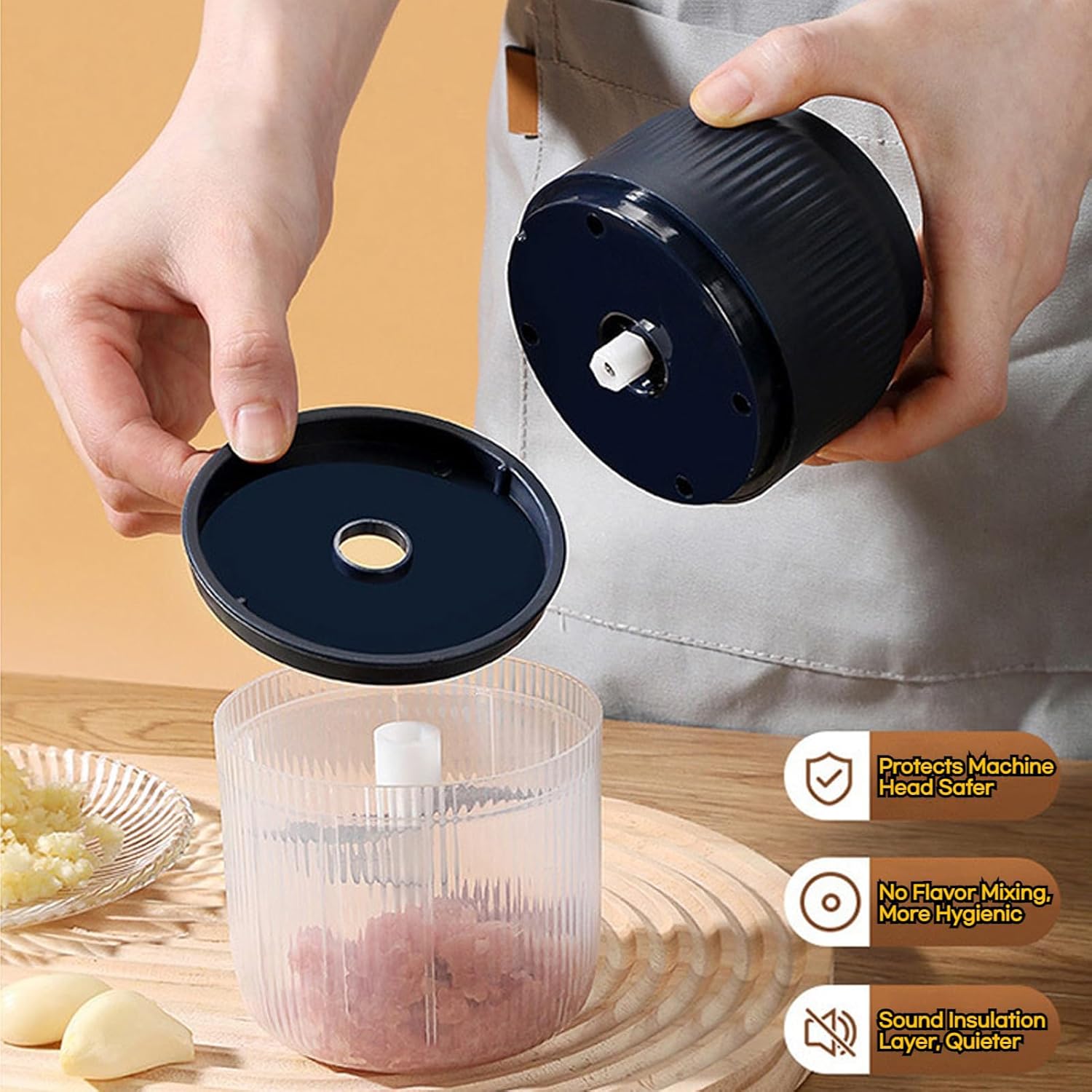 Penggiling Bawang Putih Elektr - Grain Mill Grinder ulasan dan harga