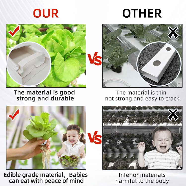 Sistem Irigasi Saluran PVC Hid - Hydroponic Nft Channel ulasan dan harga