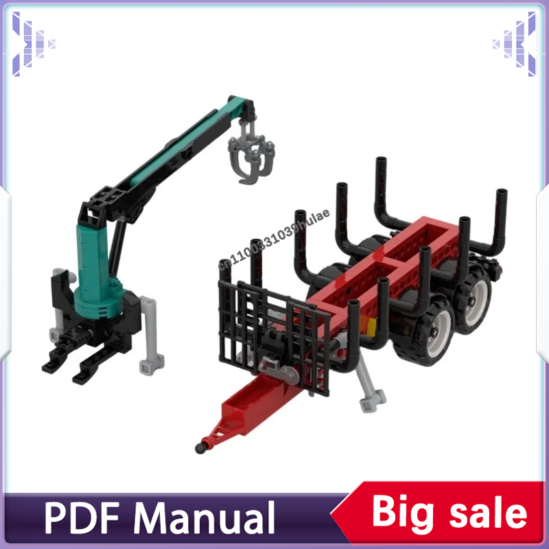 Set Bangunan MOC Traktor Kota, - Farming Agriculture Model ulasan dan harga
