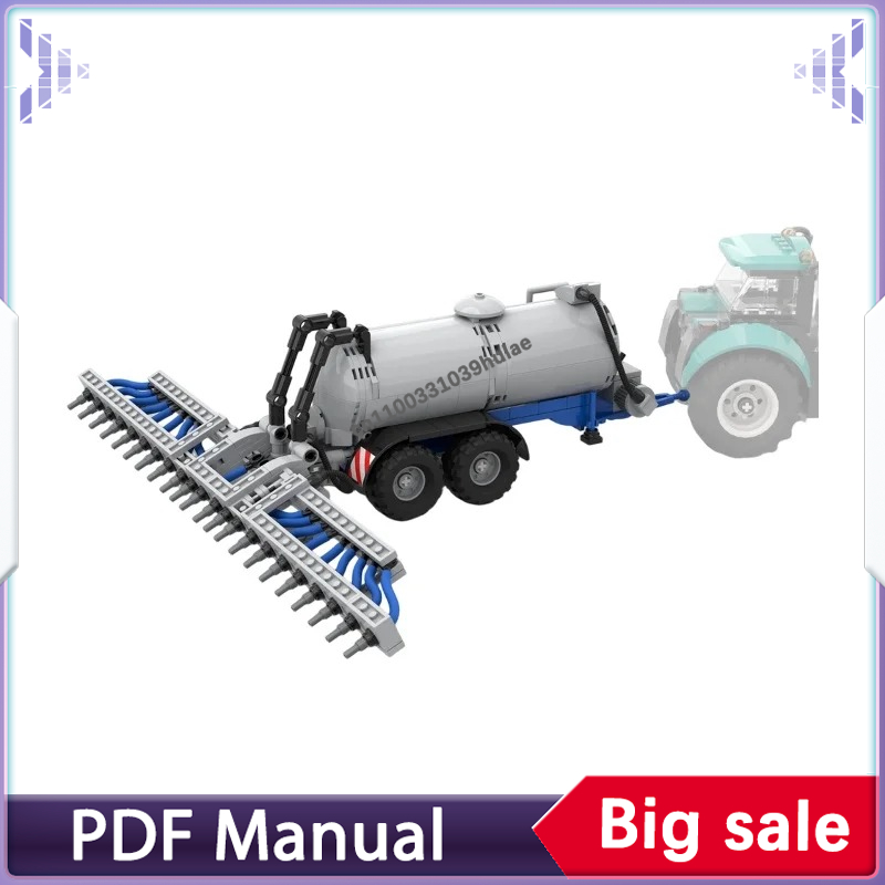 Set Bangunan MOC Traktor Kota, - Farming Agriculture Model ulasan dan harga