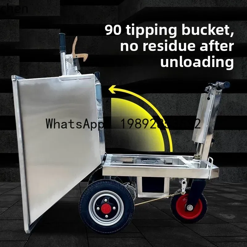 Truk sampah listrik baja tahan - Agriculture Farming Vehicles ulasan dan harga