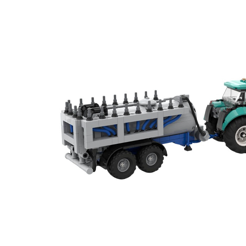 Blok Bangunan MOC Traktor Kota - Agriculture Farming Vehicles ulasan dan harga
